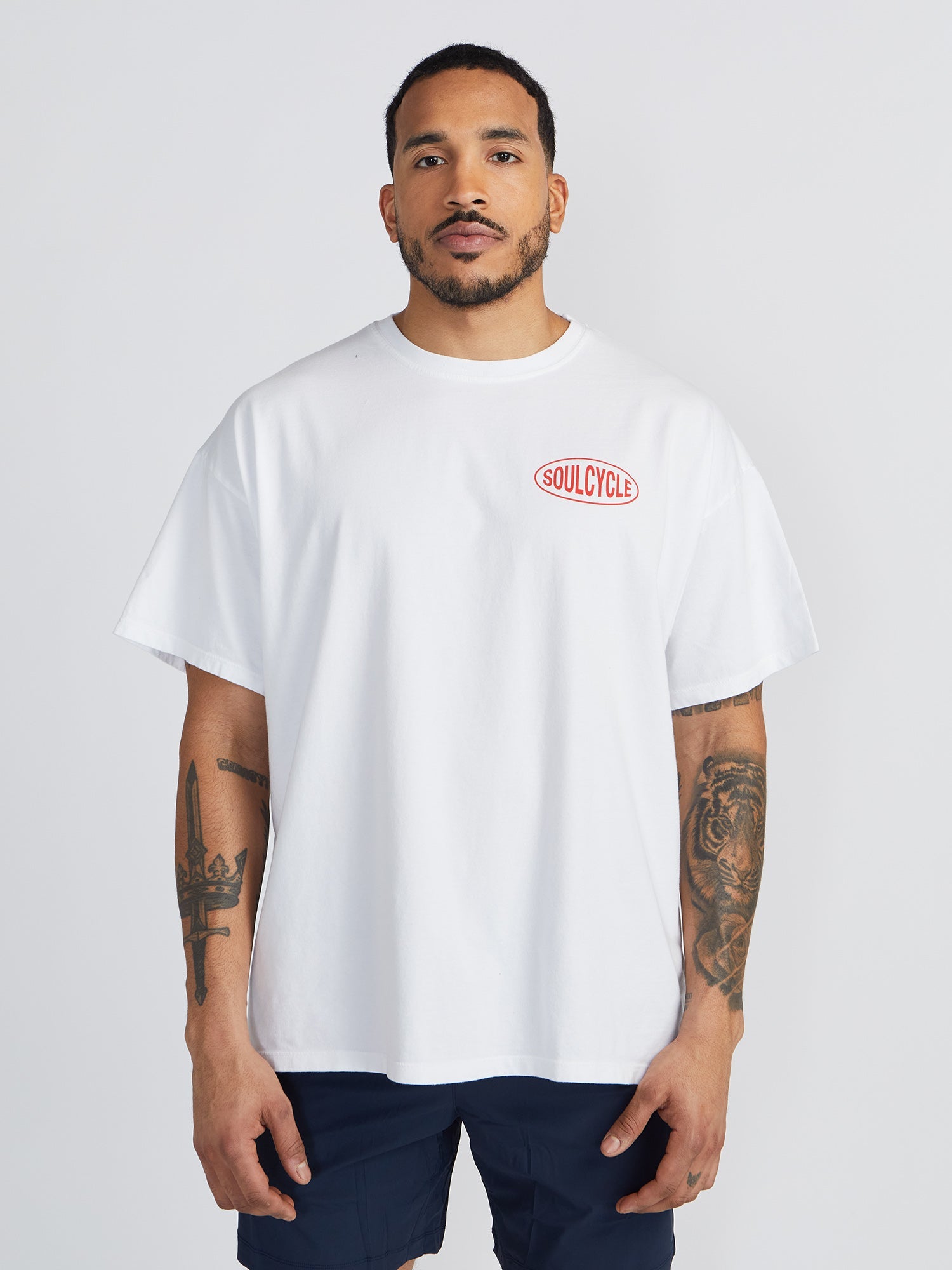 Soul by SoulCycle | Ruby Keep Moving Graphic Tee | Bright White