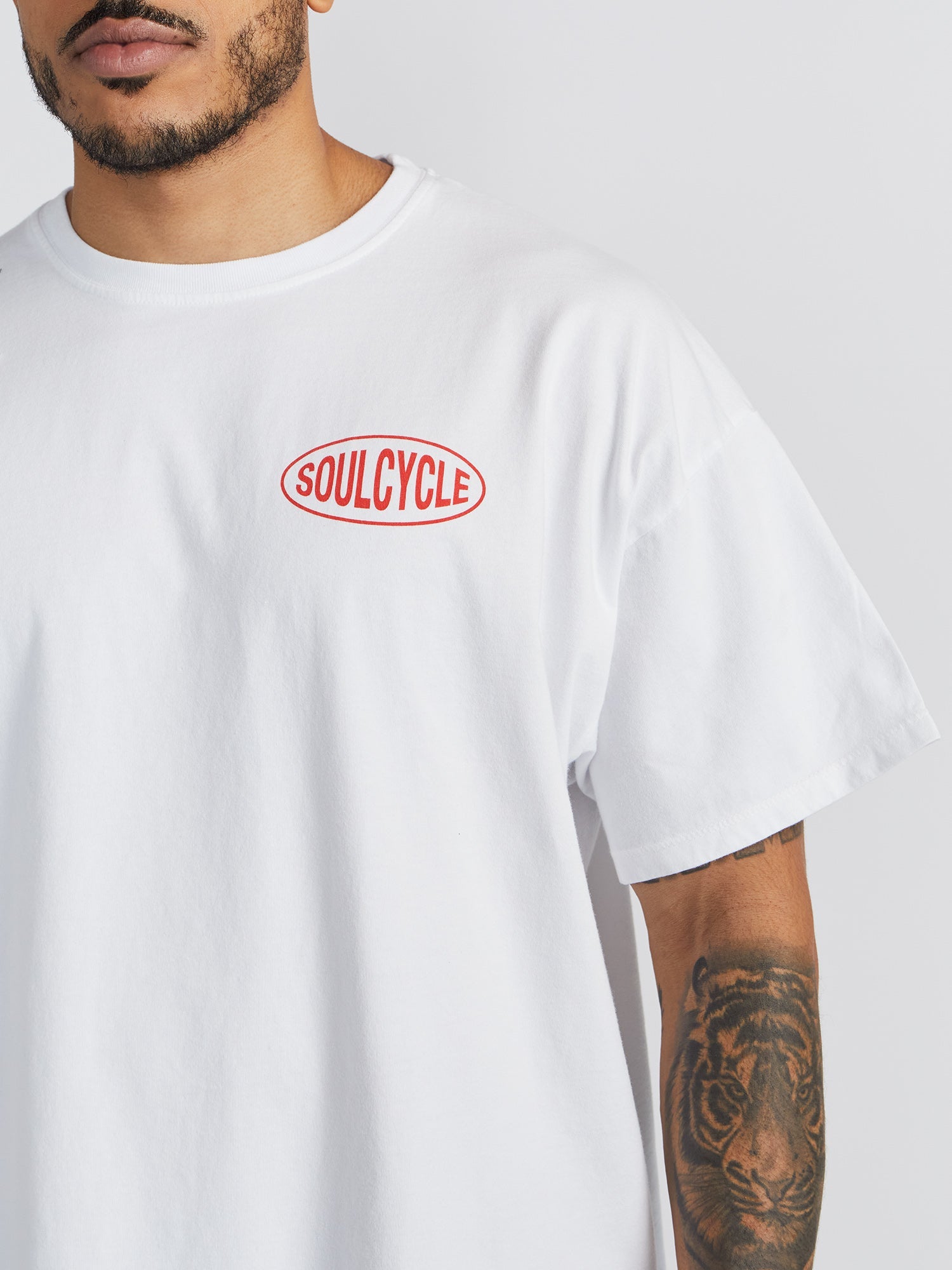 Soul by SoulCycle | Ruby Keep Moving Graphic Tee | Bright White
