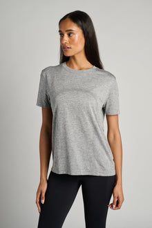 Lululemon | Swiftly Relaxed Short Sleeve | Slate/White