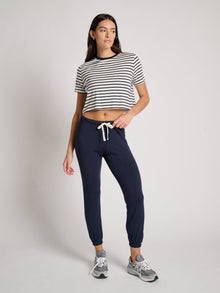 Splits59 | Djuna Crop Ringer | Indigo Blue
