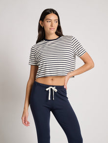 Splits59 | Djuna Crop Ringer | Indigo Blue