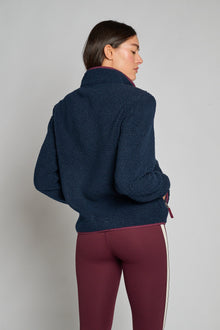 Splits59 | Harris Sherpa Jacket | Indigo Blue