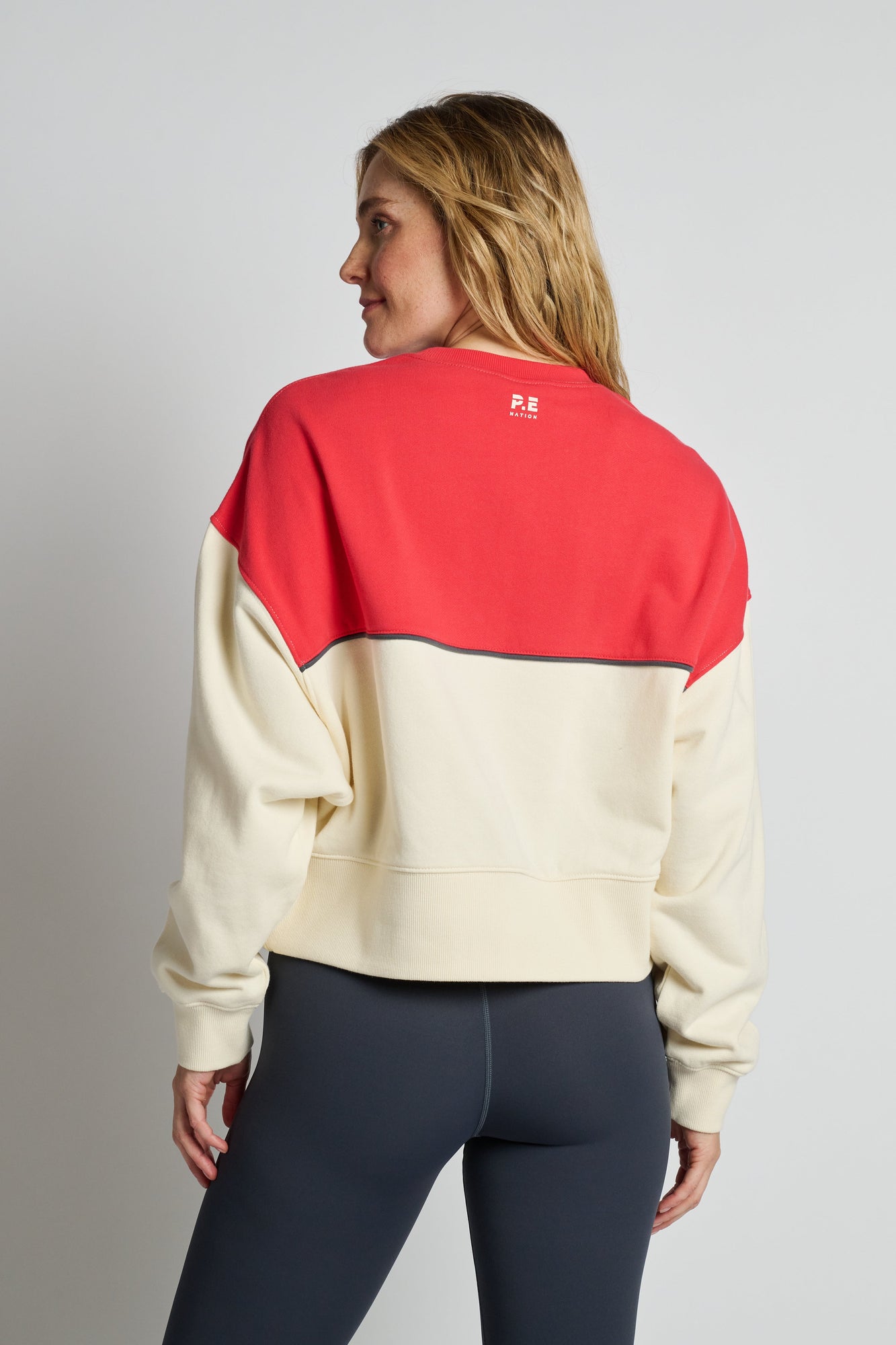 P.E Nation | Shift Sweat | White Multi