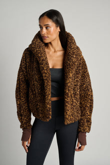 Jill Martin | Cropped Leopard Lounger | Leopard