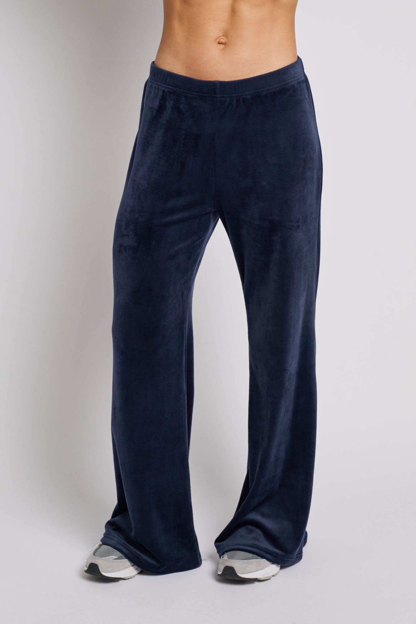 Splits59 | Joy Velour Pant | Indigo Blue