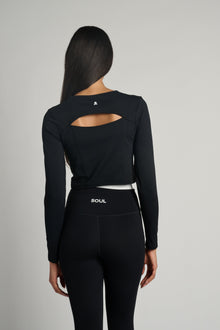 Soul by SoulCycle | Performance Long Sleeve | Black