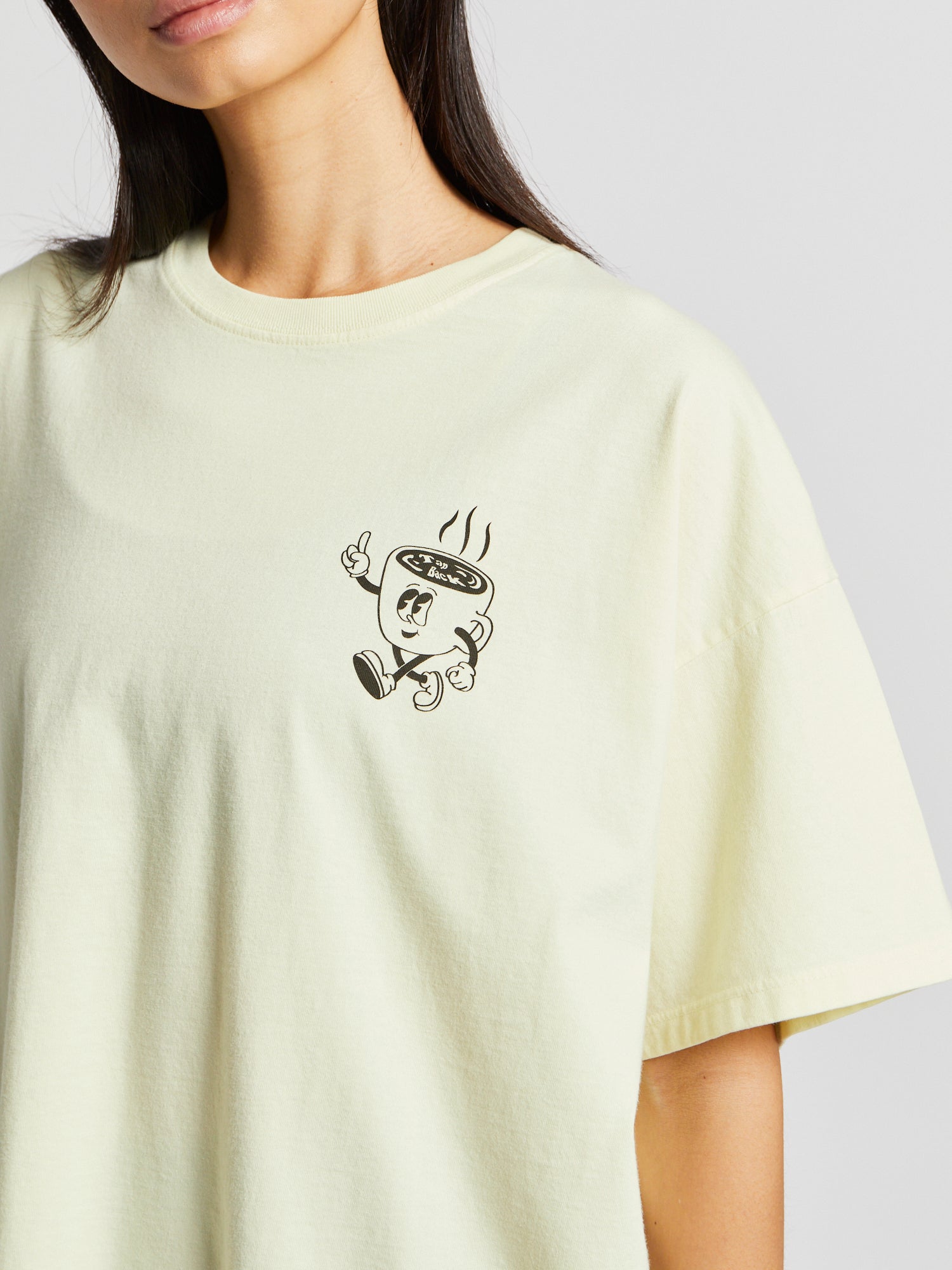 Soul by SoulCycle | The Soul Cafe Ruby Tee | Pastel Yellow