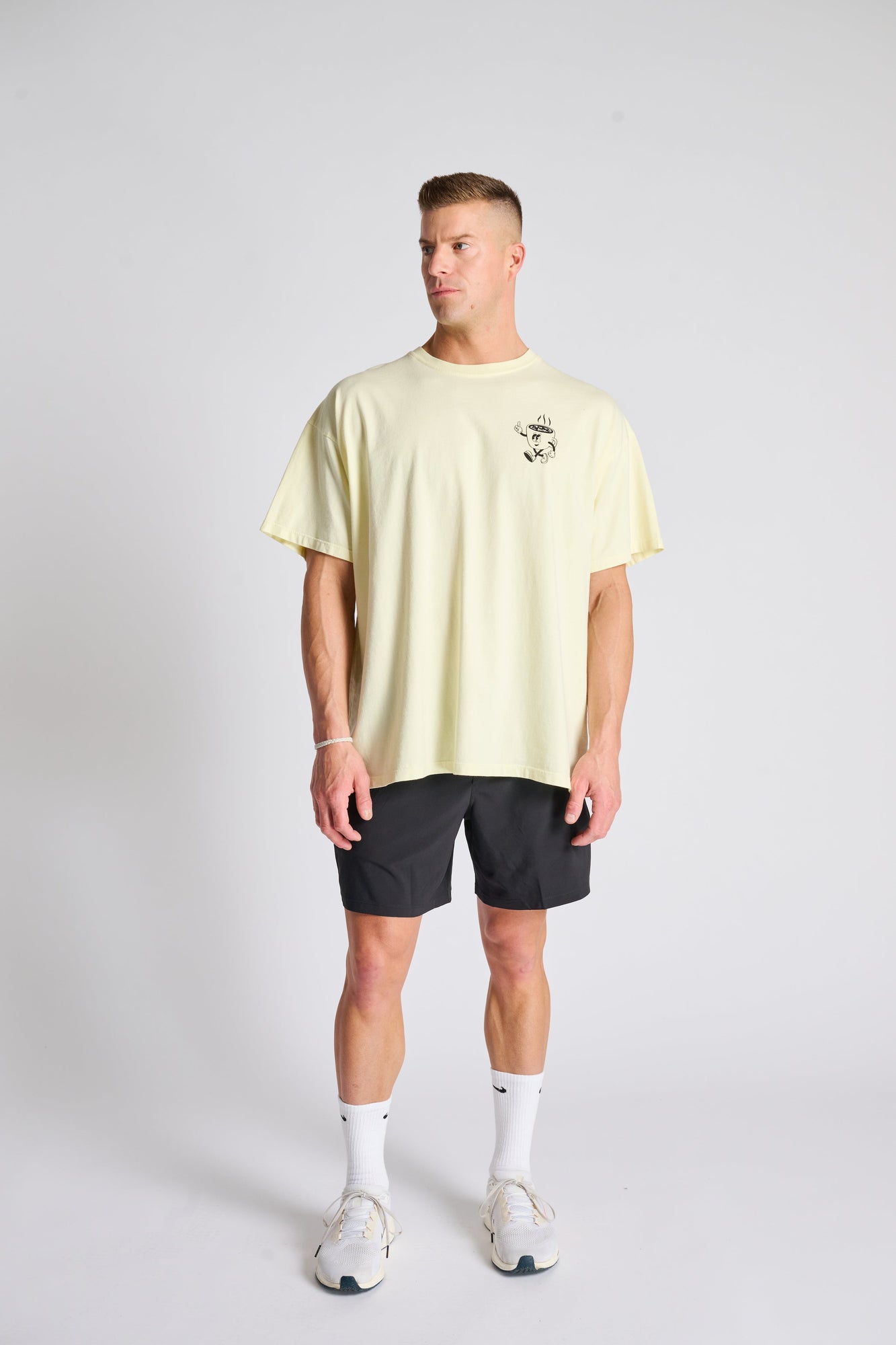 Soul by SoulCycle | The Soul Cafe Ruby Tee | Pastel Yellow
