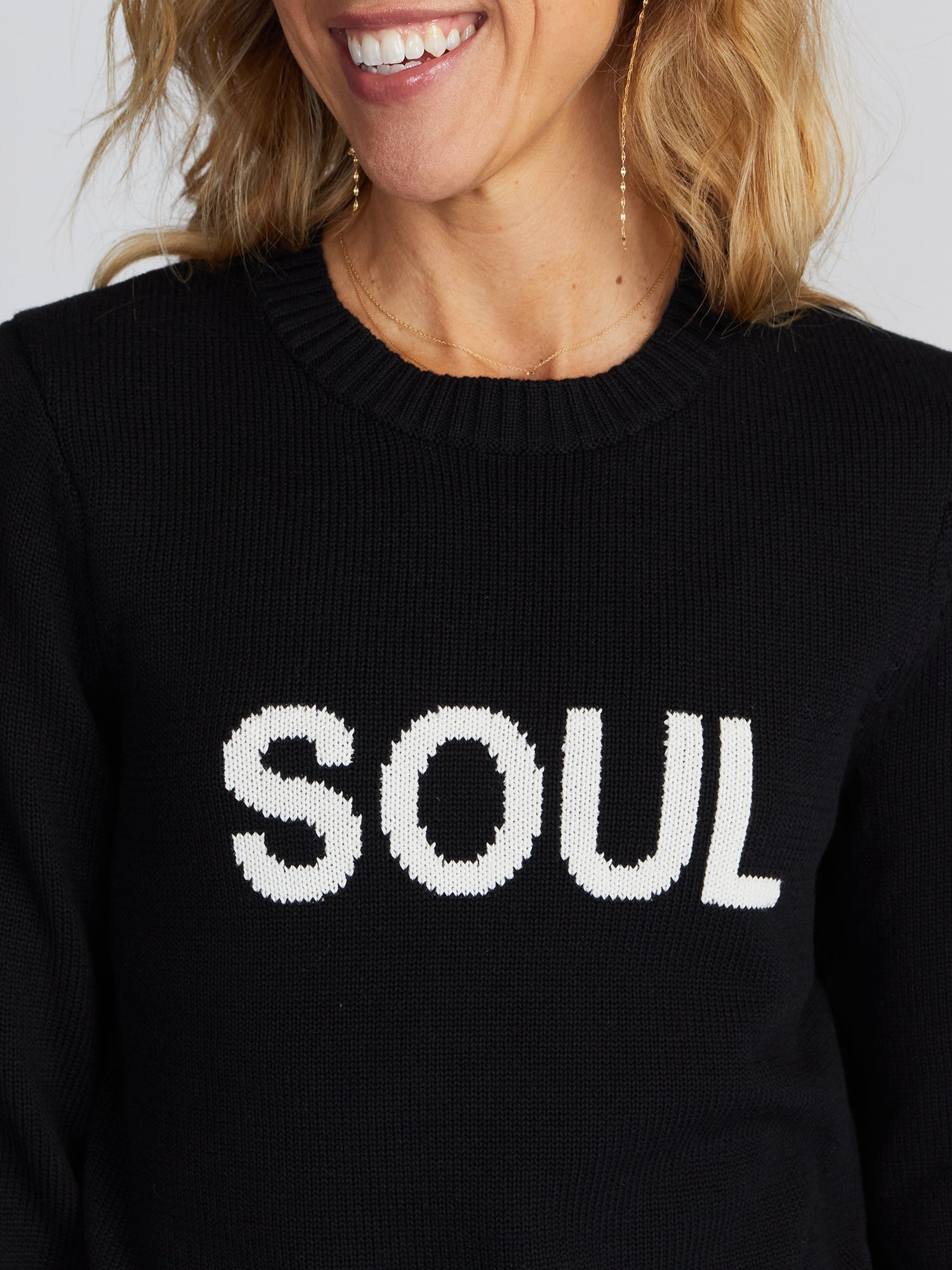 Ellsworth & Ivey | The Soul Knit Sweater | Black
