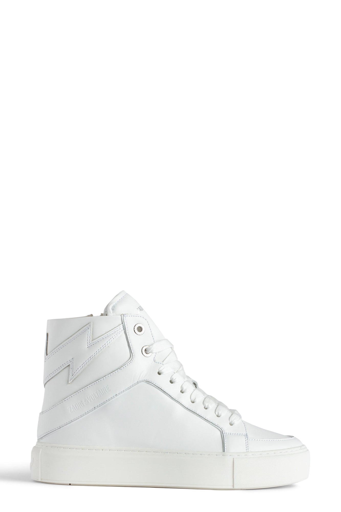 High Flash Chunky Smooth Calfs Sneakers | White