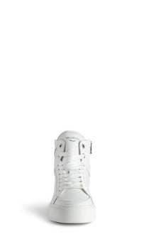 High Flash Chunky Smooth Calfs Sneakers | White