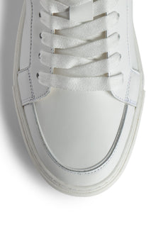 High Flash Chunky Smooth Calfs Sneakers | White