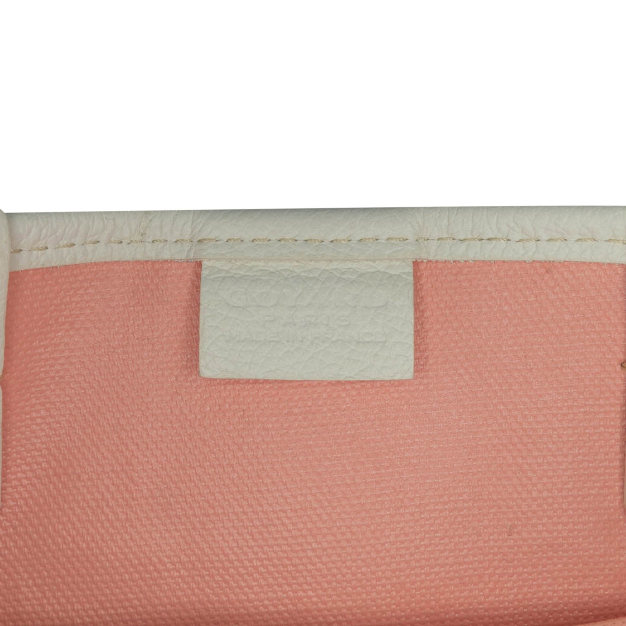 Goyard | Pre-Owned Goyardine Poitiers Claire Voie | White/Ivory