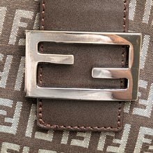 Fendi | Pre-Owned Zucchino Canvas Shoulder Bag | Brown