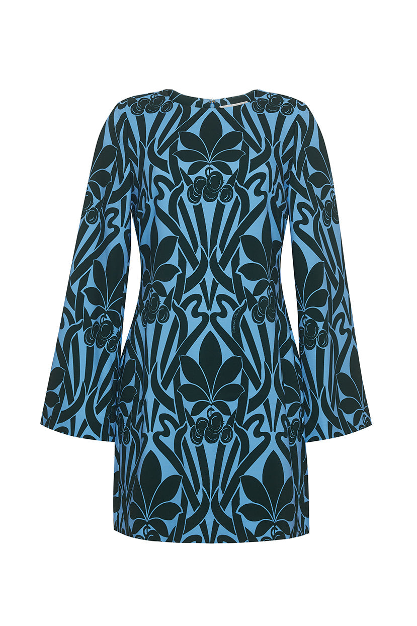 Saffron Dress | Gossamer Blue