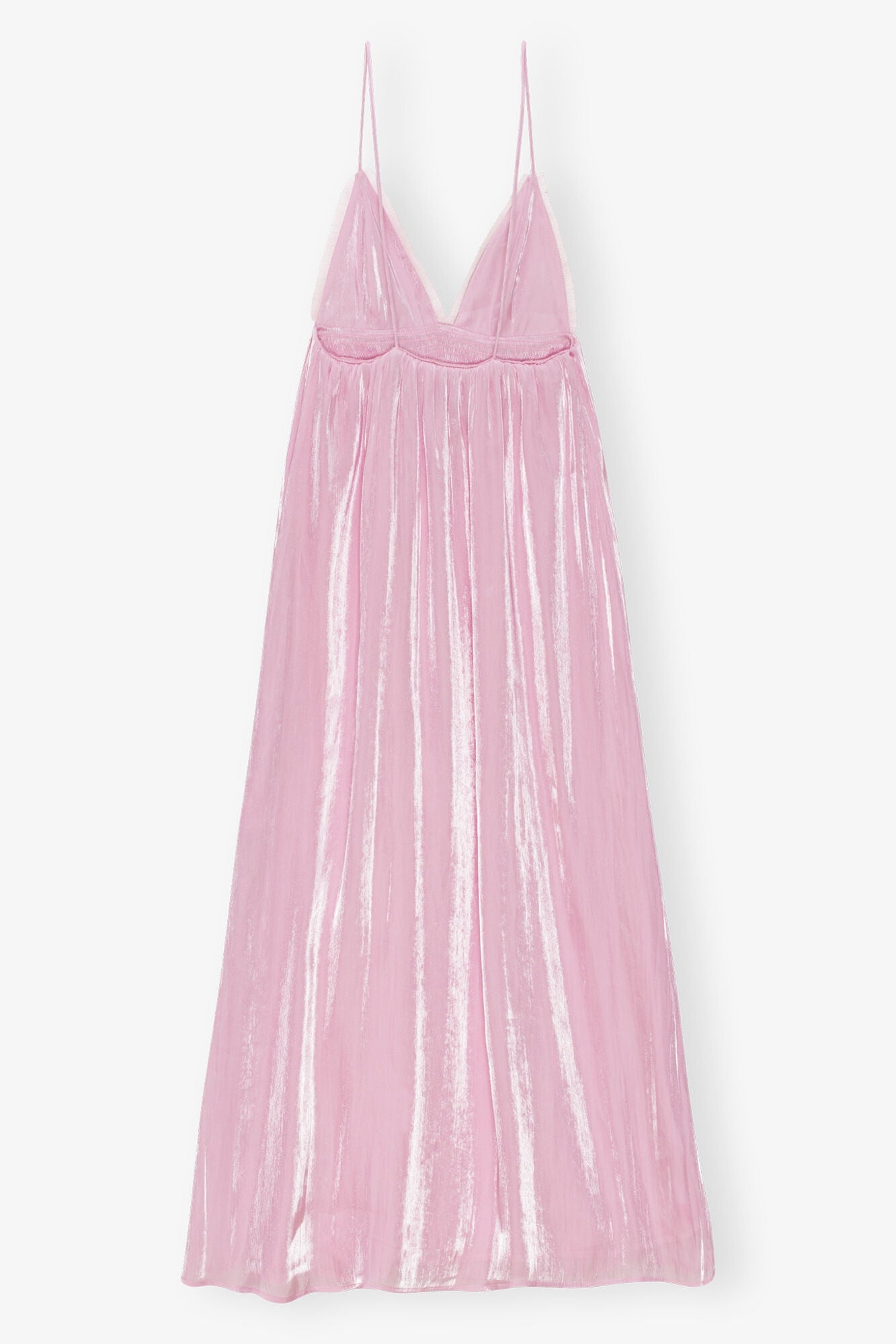 Satin Strap Dress | Chalk Pink
