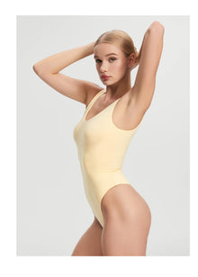 Scoop Back Bodysuit | Lemon Meringue