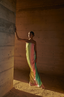 Gianni Maxi Dress | Leaves