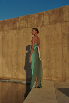 Gianni Maxi Dress | Leaves