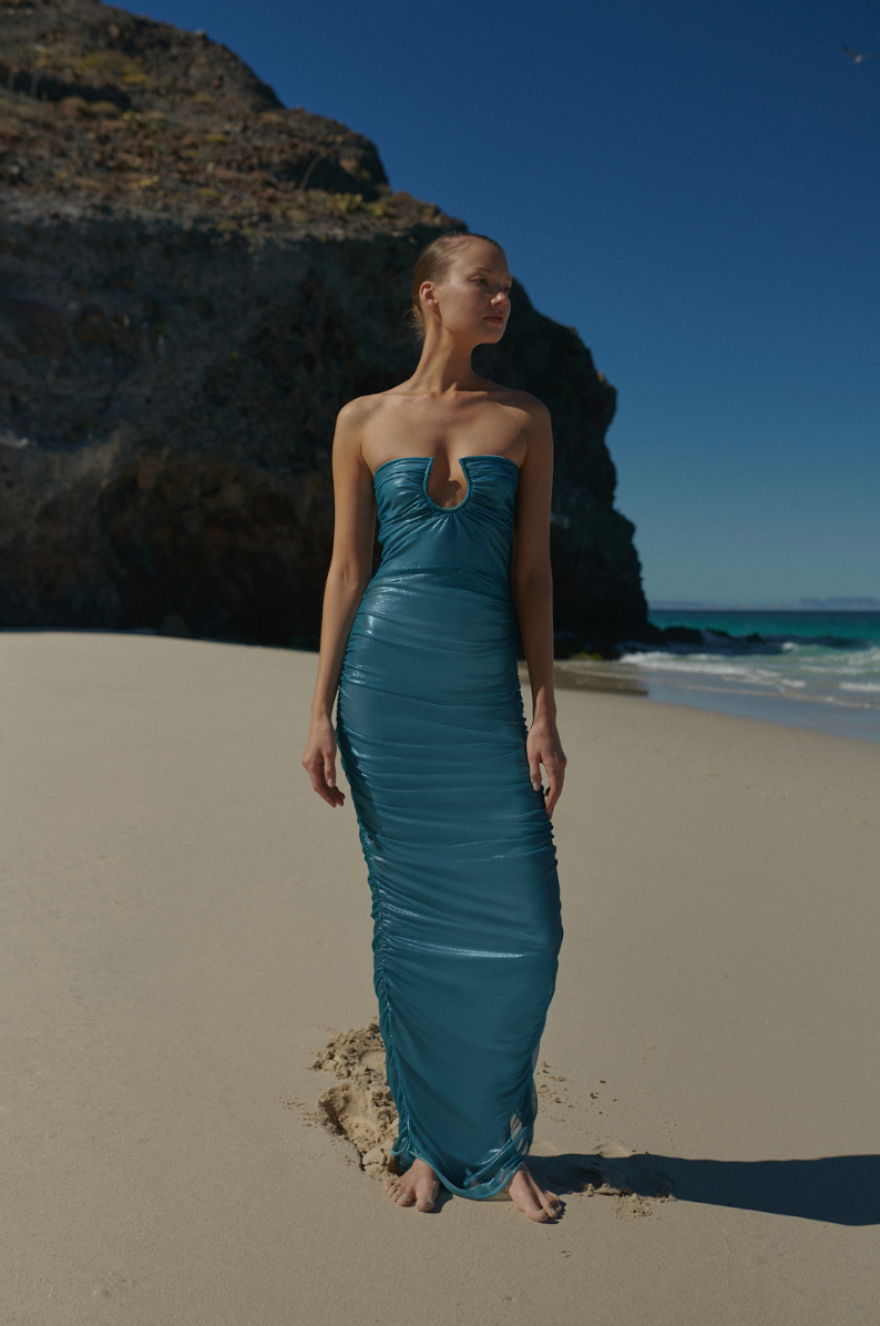 Magalenha Maxi Dress | Sea