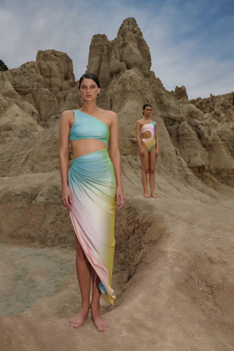Zadeh Midi Dress | Opalo