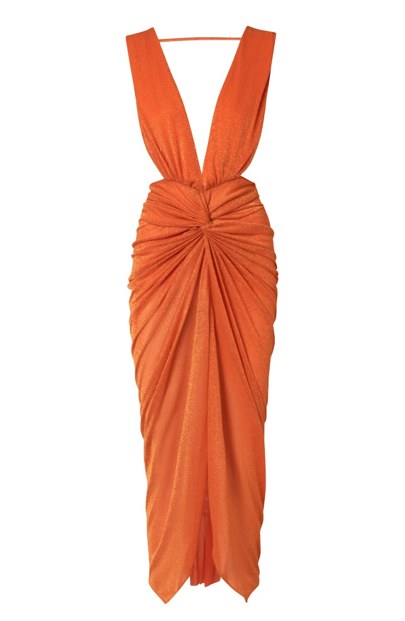 Mia Midi Dress | Papaya
