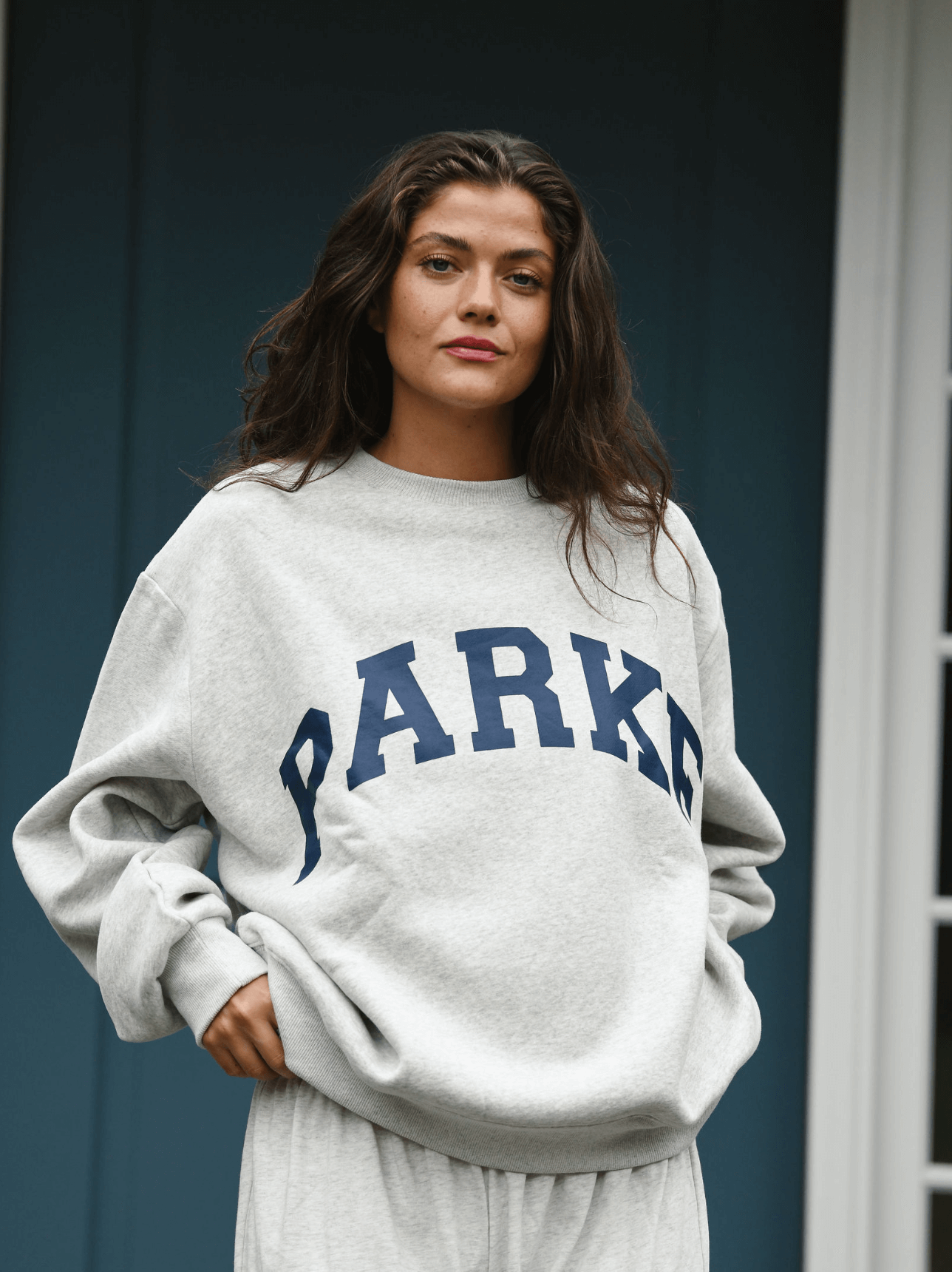 classic grey + navy
