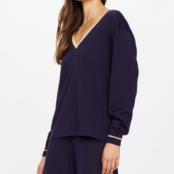 The Upside | Greenwich Lena Long Sleeve | Navy