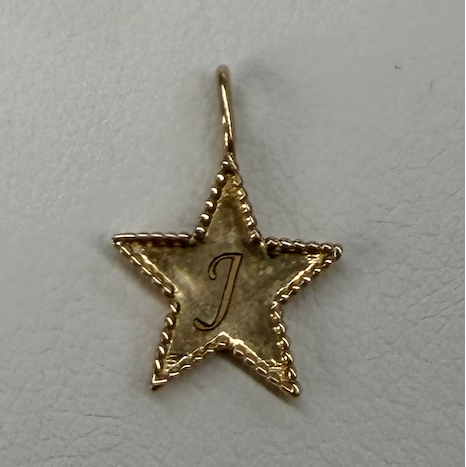 Mini Star Medallion Necklace | 10K Yellow Gold