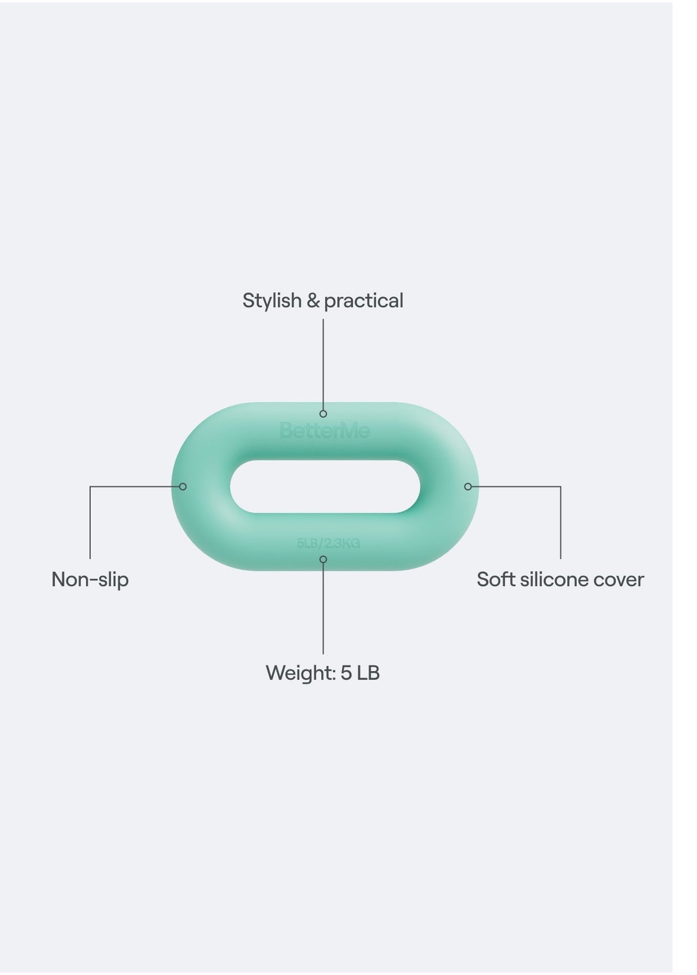 Sculpt Weight Loop | Subtle Mint