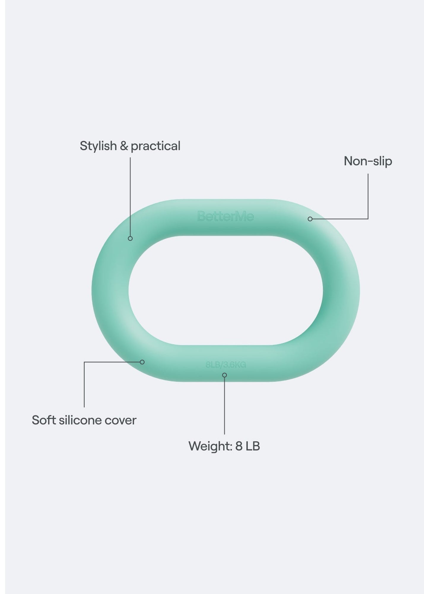 Sculpt Weight Loop | Subtle Mint