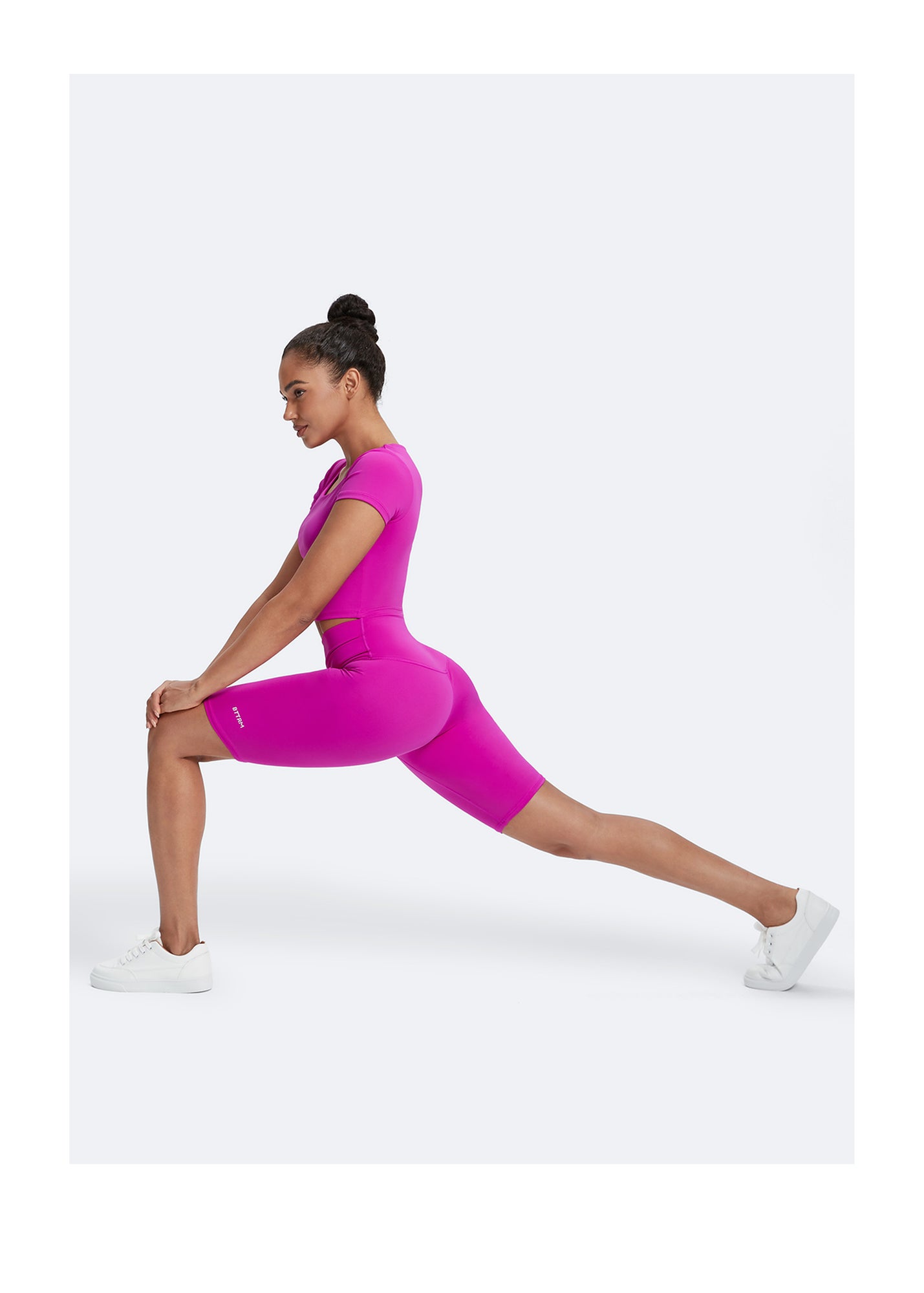 Sculpting Fit Pilates Shorts | Glow Pink
