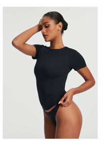 Seamless Cheeky Panty | Black