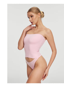 Seamless Full-Length Tube Top | Ballet Pink