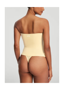 Seamless Full-Length Tube Top | Lemon Meringue