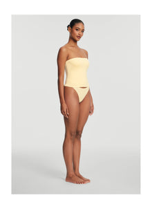 Seamless Full-Length Tube Top | Lemon Meringue