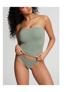 Seamless Full-Length Tube Top | Sage Green