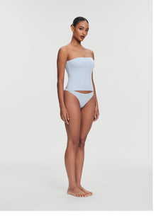 Seamless Full-Length Tube Top | Sky Blue
