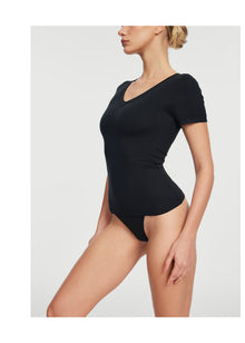 Seamless Thong Panty | Black