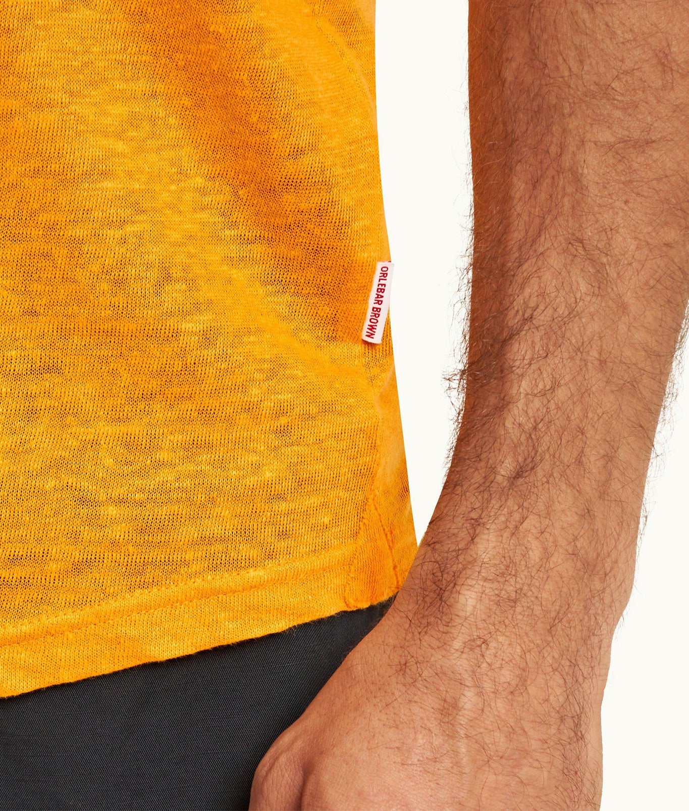 Sebastian Linen Tailored Fit Linen Polo Shirt | Beacon