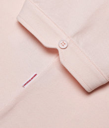 Sebastian Pique Tailored Fit Cotton Polo Shirt | Rose