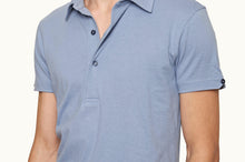 Sebastian Silk Tailored Fit Cotton-Silk Polo Shirt | Hush