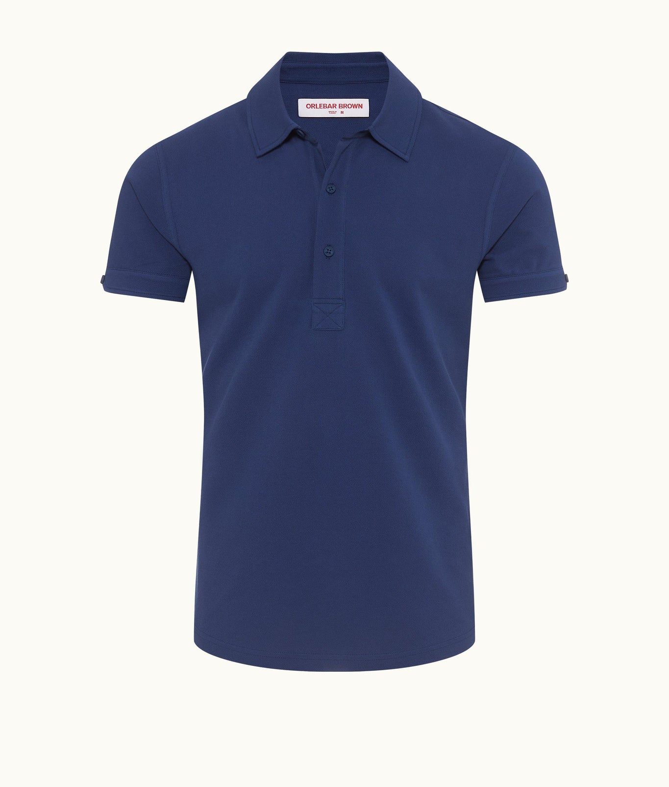 Sebastian Tailored Fit Cotton Polo Shirt | Lagoon Blue