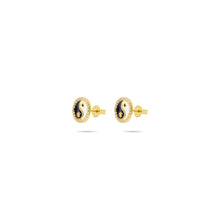 The Ying-Yang Stud | 14K Yellow Gold-Plated