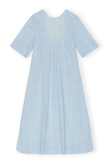 Seersucker Check Maxi Dress | Ice Water