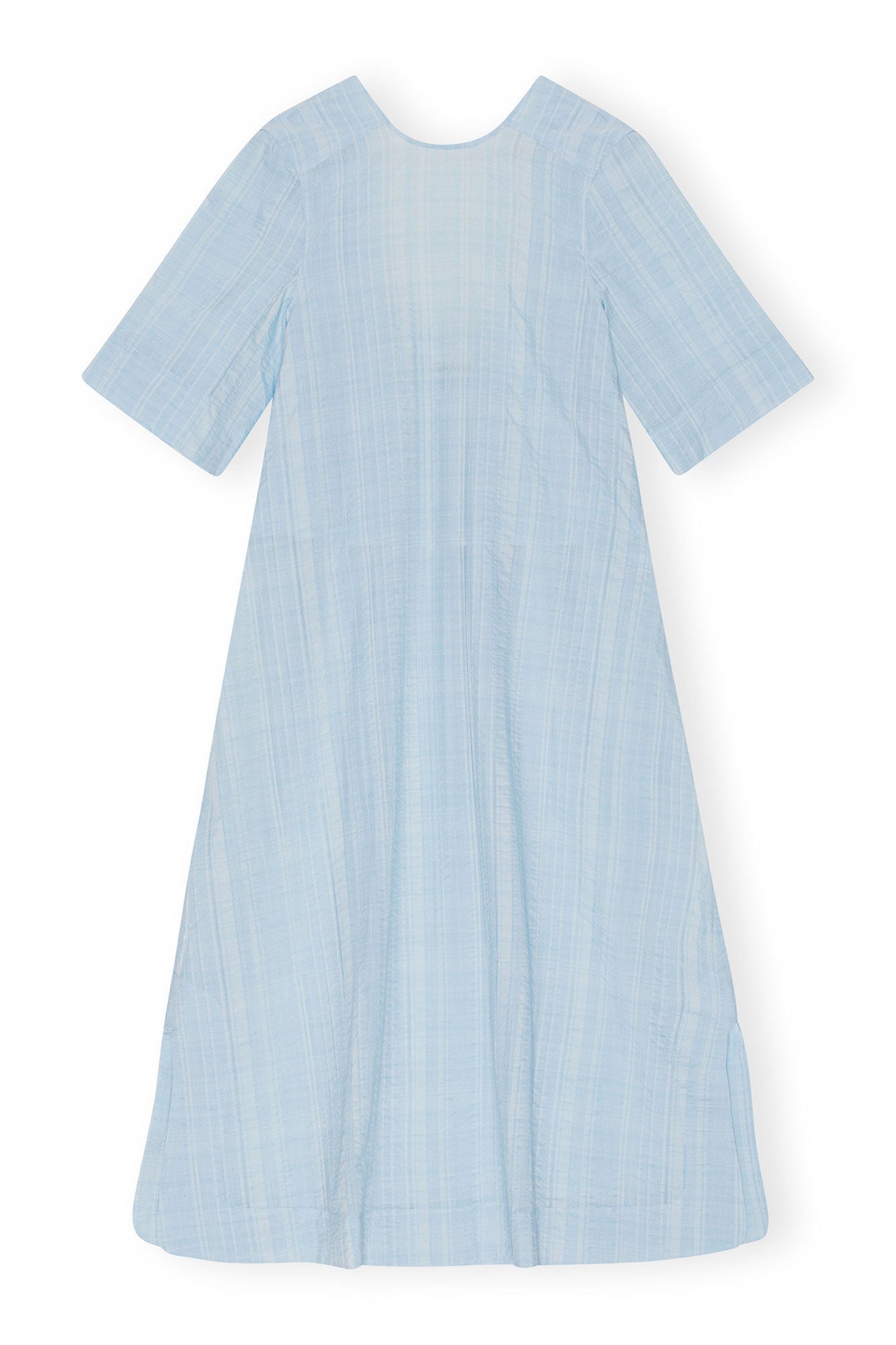Seersucker Check Maxi Dress | Ice Water