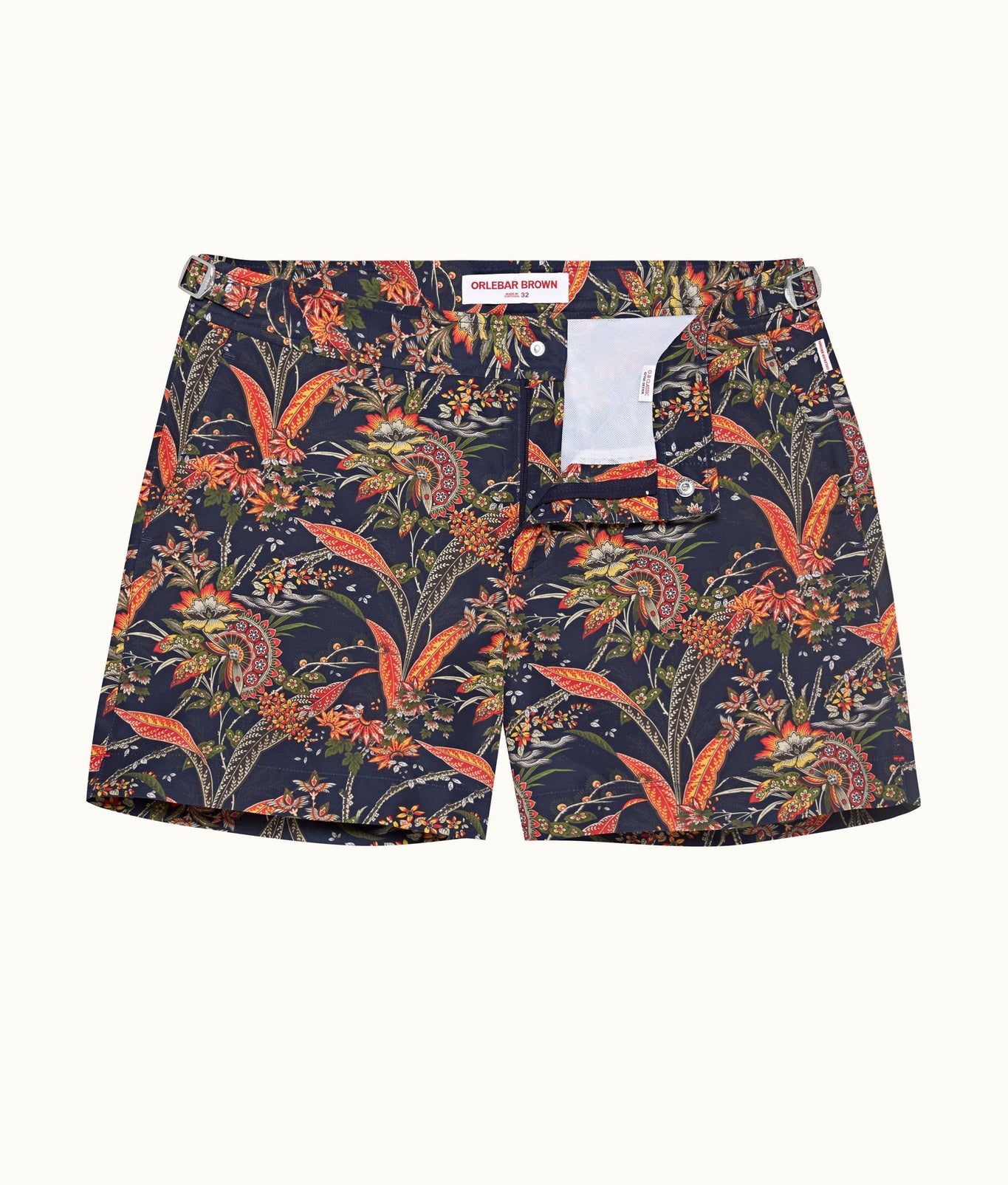 Setter Lotus Shorter-Length Swim Shorts | Midnight Navy