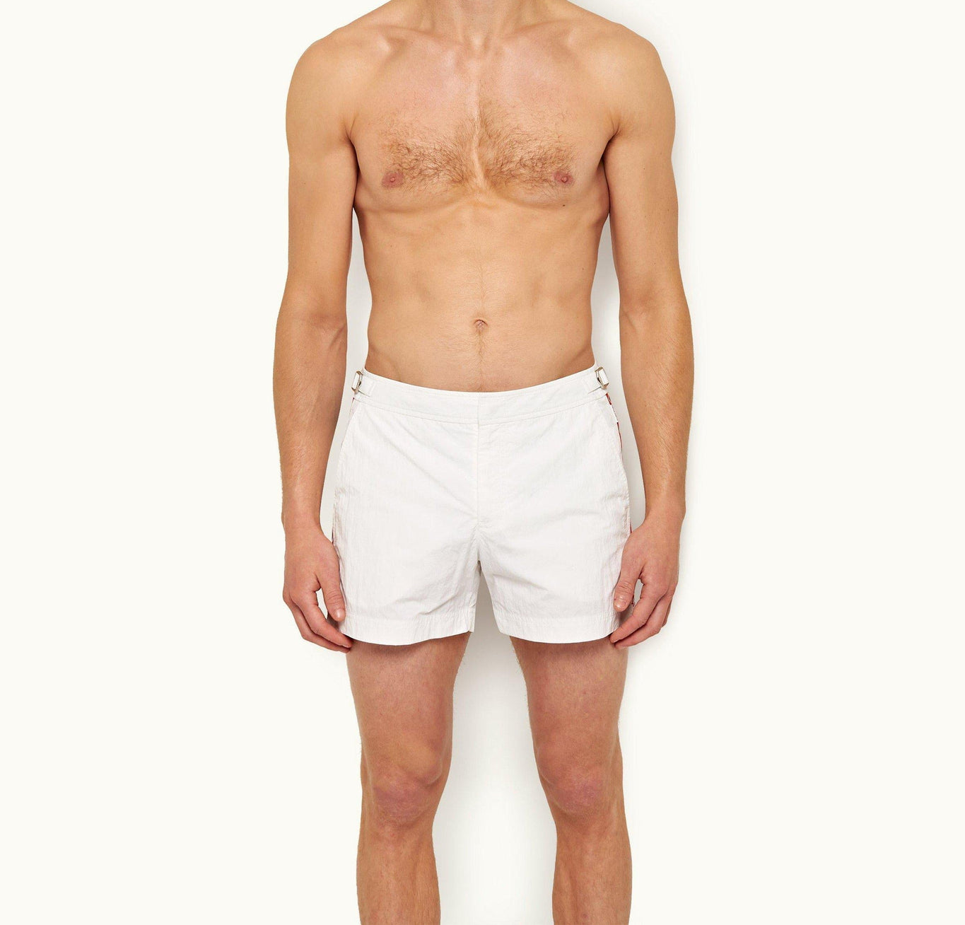 Setter O.B Tape Stripe Shorter-Length Swim Shorts | Cloud