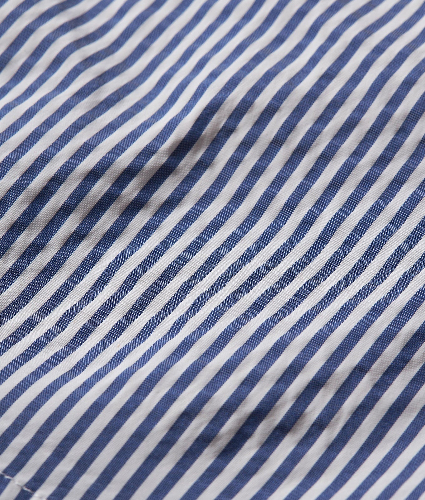 Setter Seersucker Shorter-Length Swim Shorts Woven | Blueberry/White Stripe
