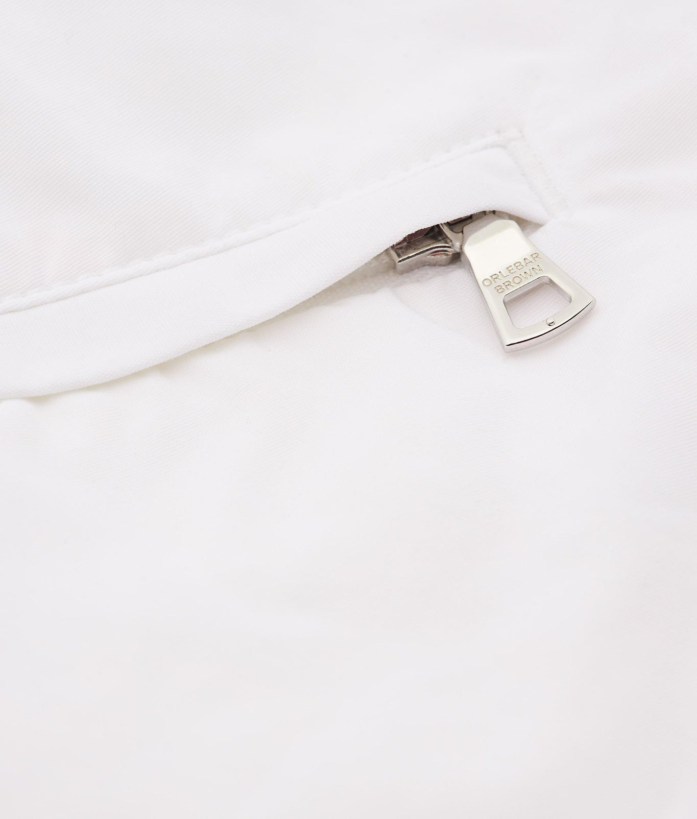 Setter Shorter-Length Concealed O.B Tape Swim Shorts | White